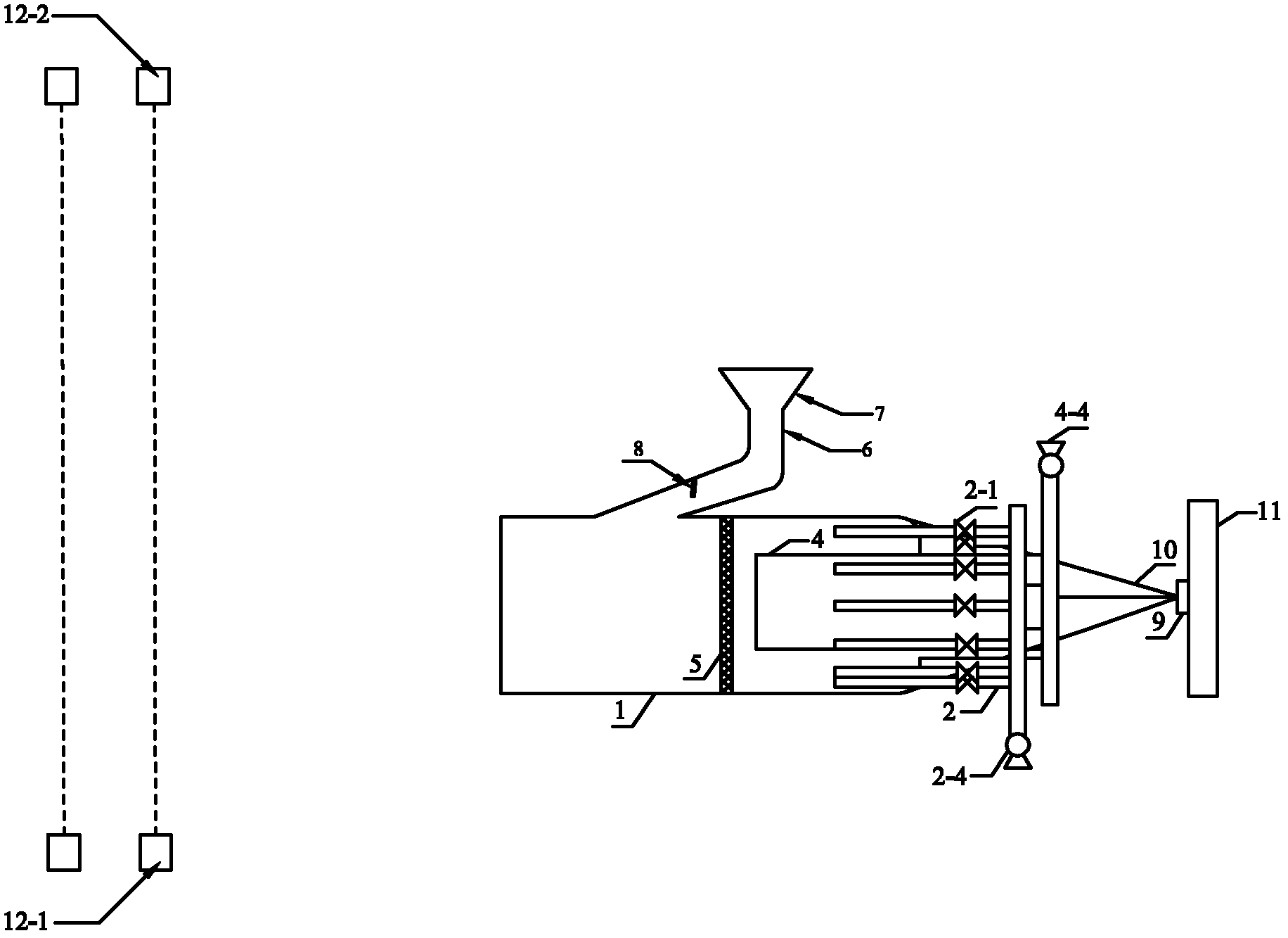 Jetting type baseball supplying and swing speed monitoring device