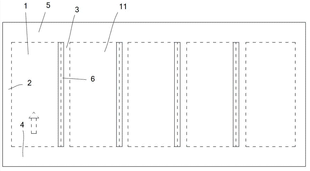 Non-pillar mining method for hard roof coal wall of thick coal seam