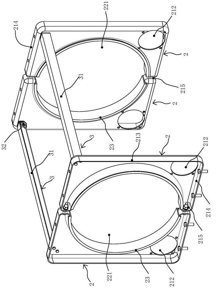 Gas cylinder fixing rack, gas cylinder frame, LNG gas supply system and vehicle