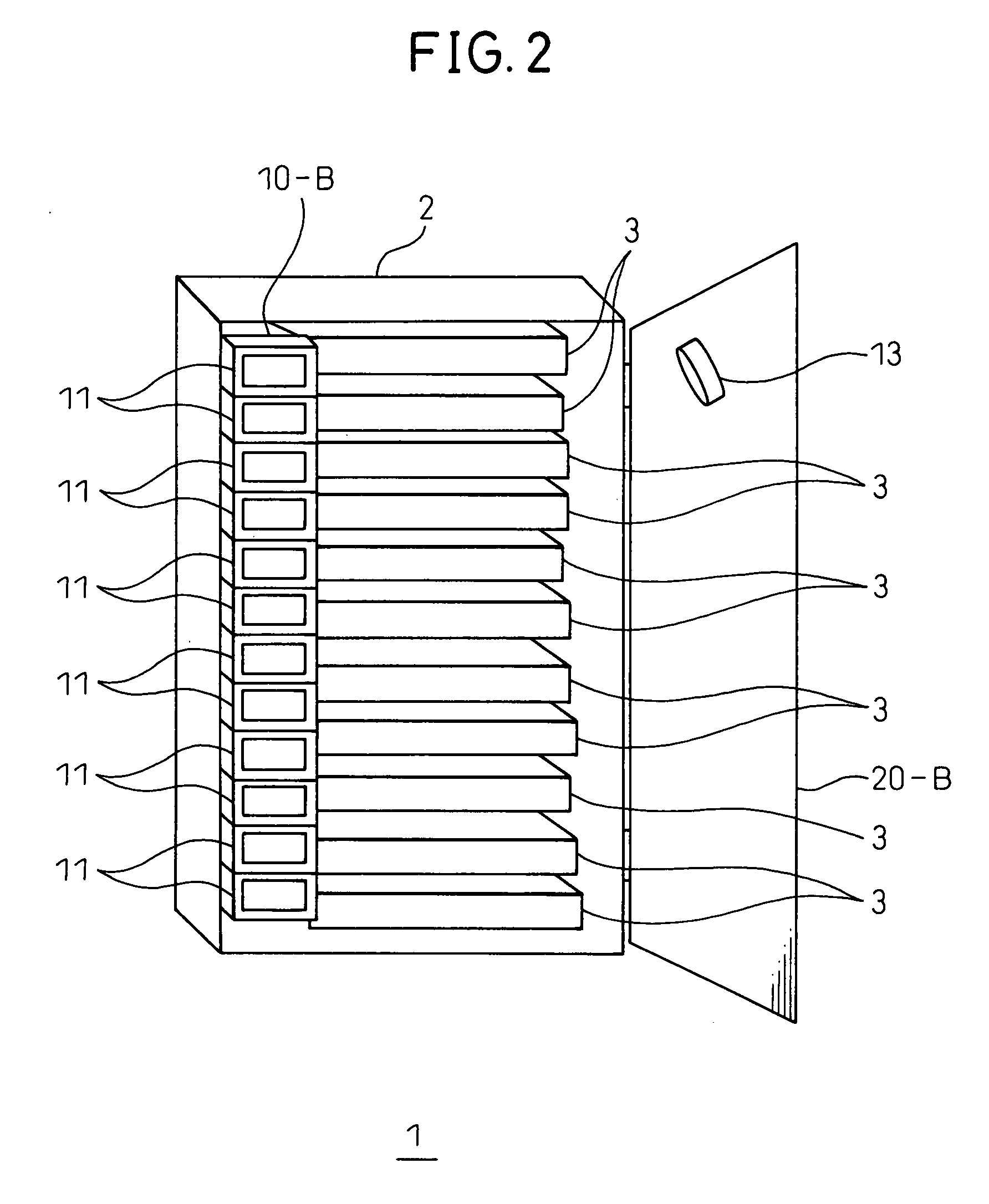 Rack management system and display apparatus and control apparatus for use in rack management system