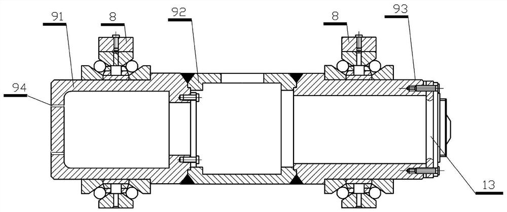 Ultrasonic grinding device