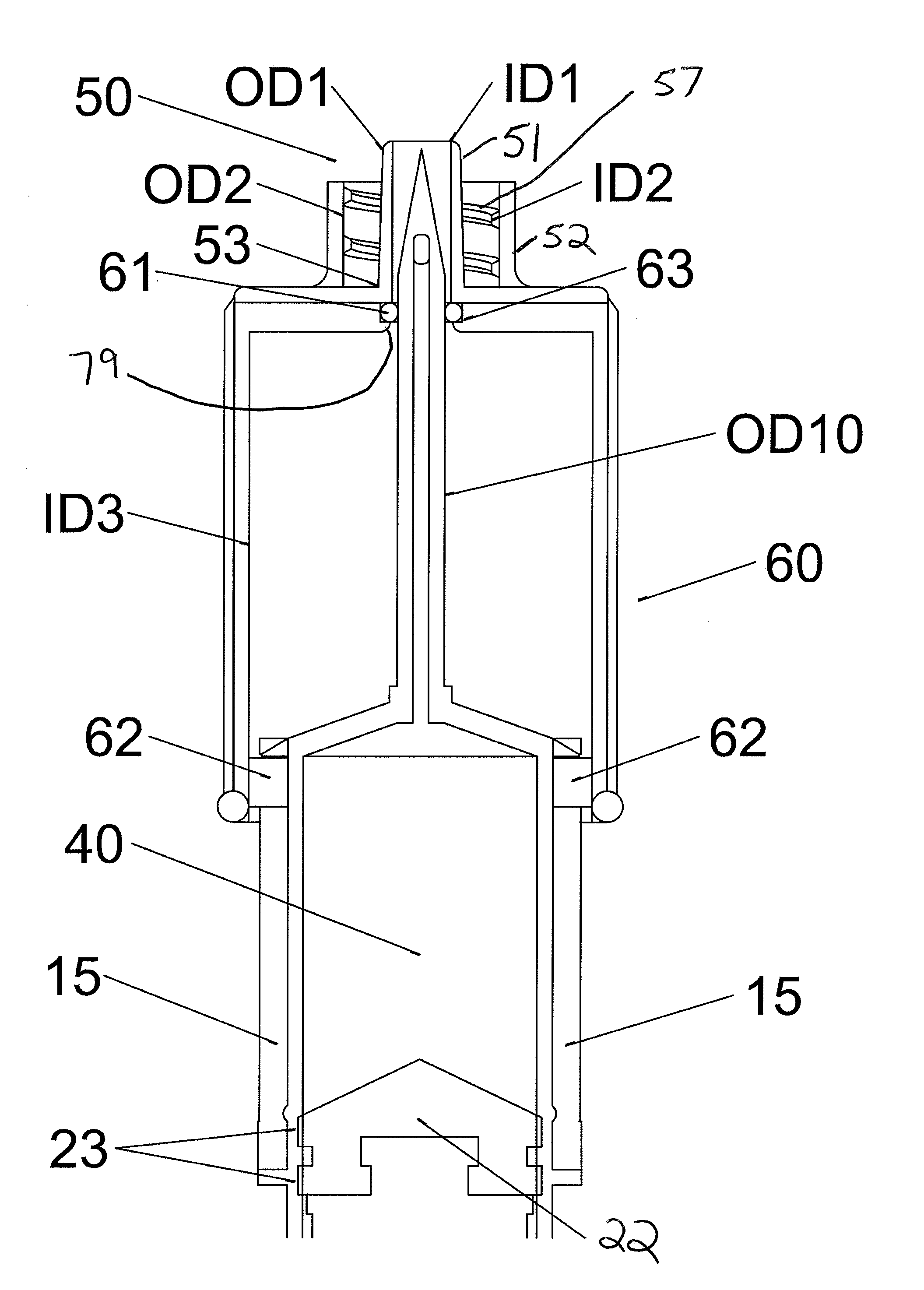 Convertible syringe system