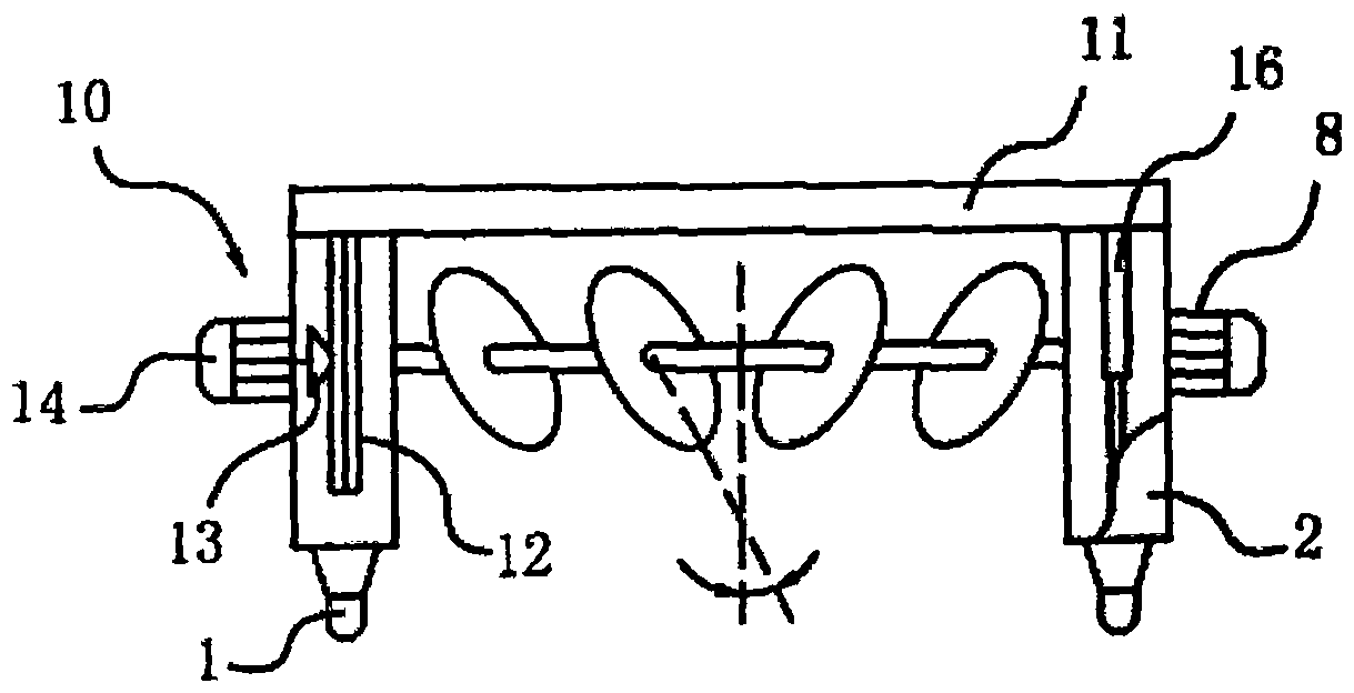 Scientific research ship provided with full-automatic snow removing and deicing system