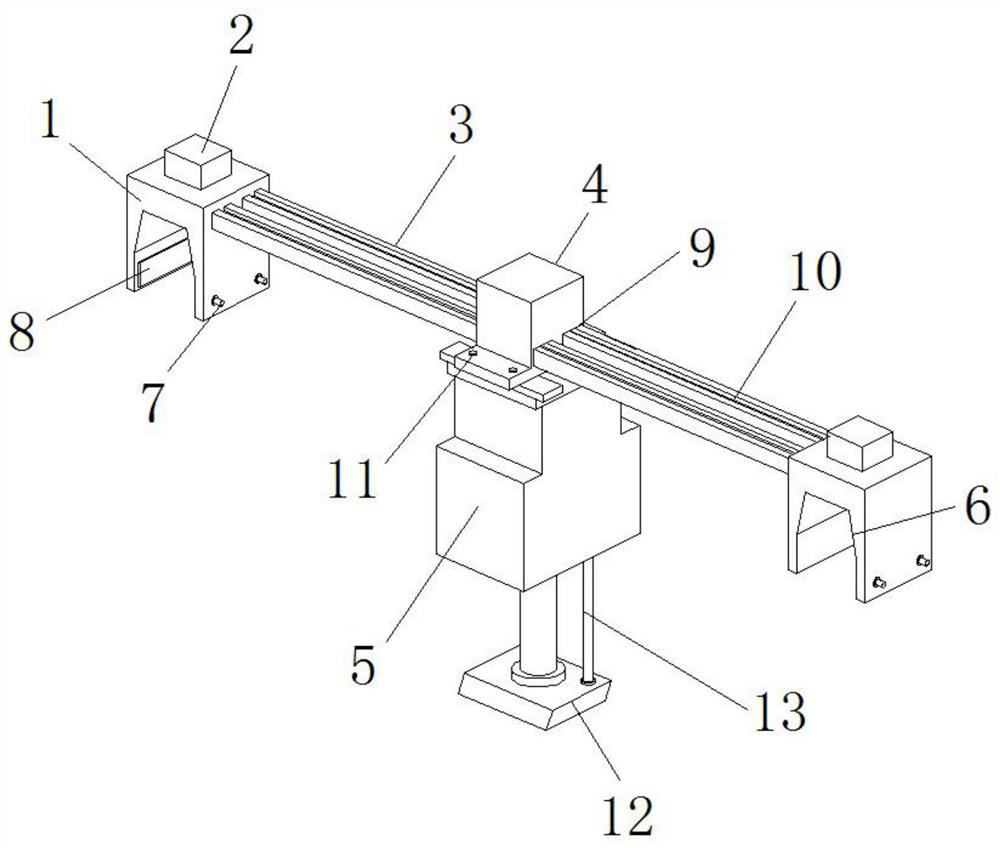 Sewage treatment sedimentation tank cleaning equipment suitable for different sizes and having conversion function