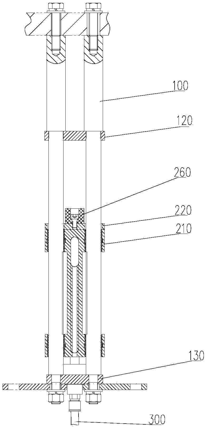 Bottle supporting device