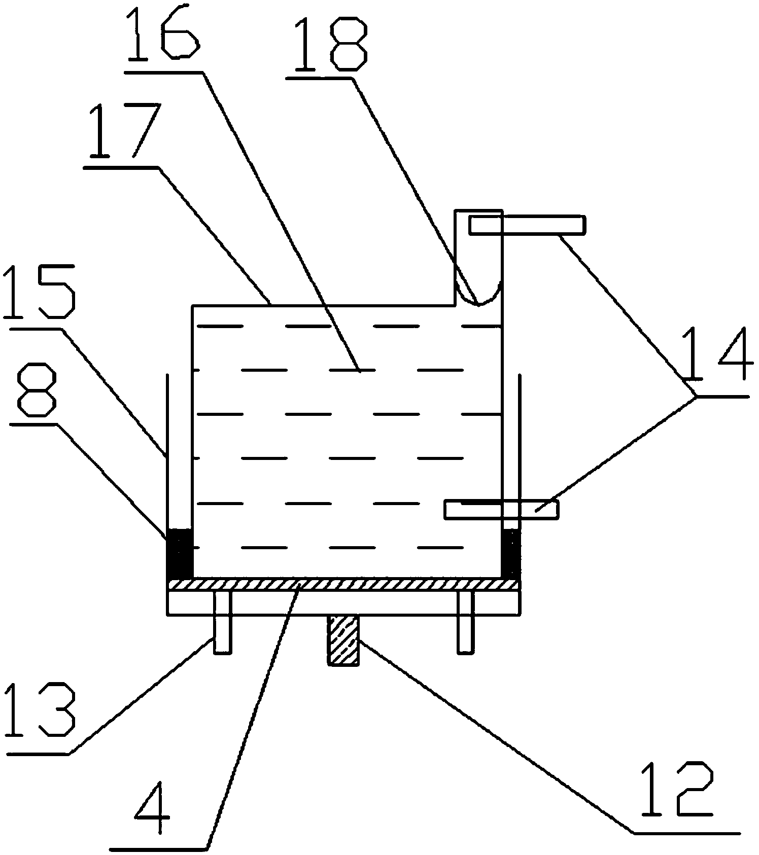 Novel simple landslide detection device