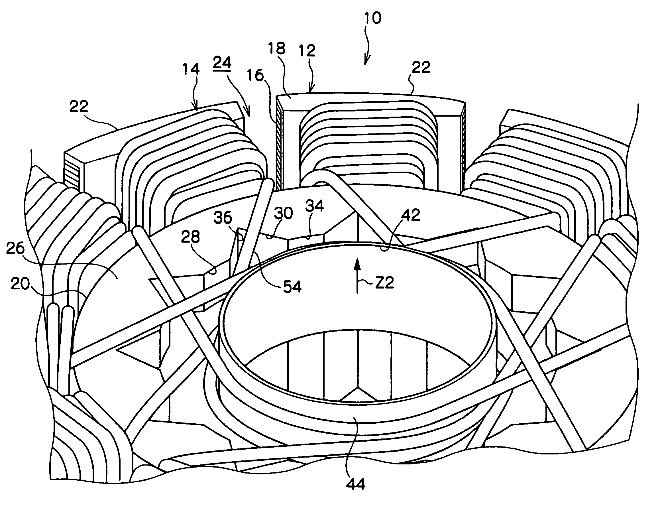 Armature and motor