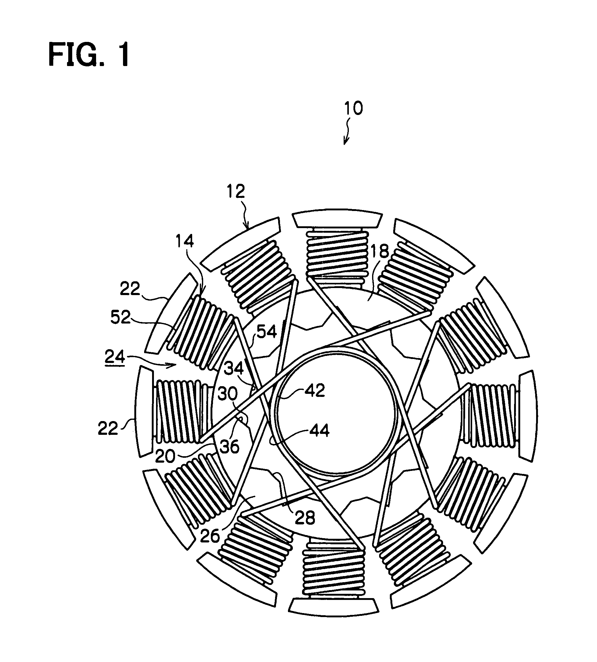 Armature and motor