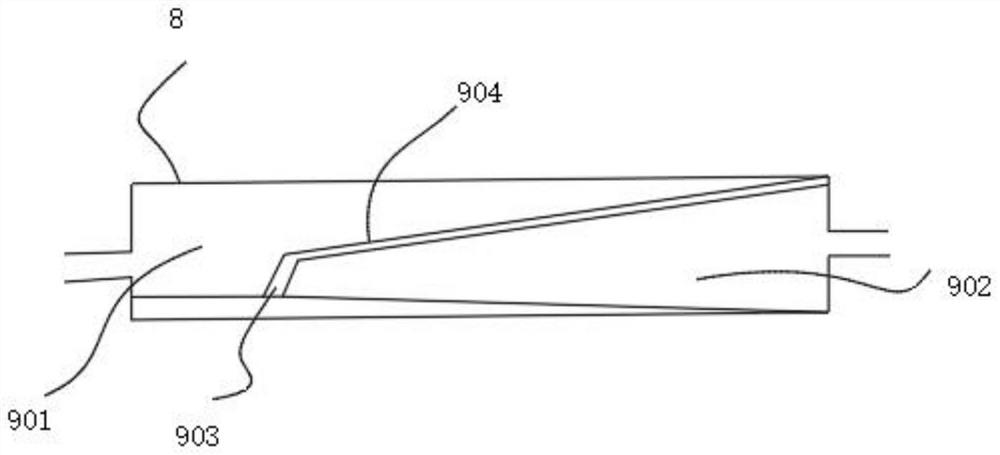 Water-soluble paint water purification system and purification method