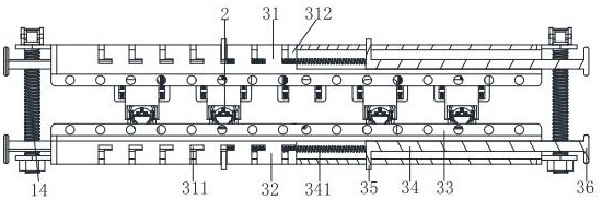 A power distribution cabinet wiring harness terminal fixing device