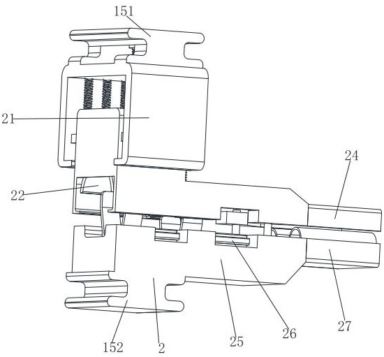 A power distribution cabinet wiring harness terminal fixing device