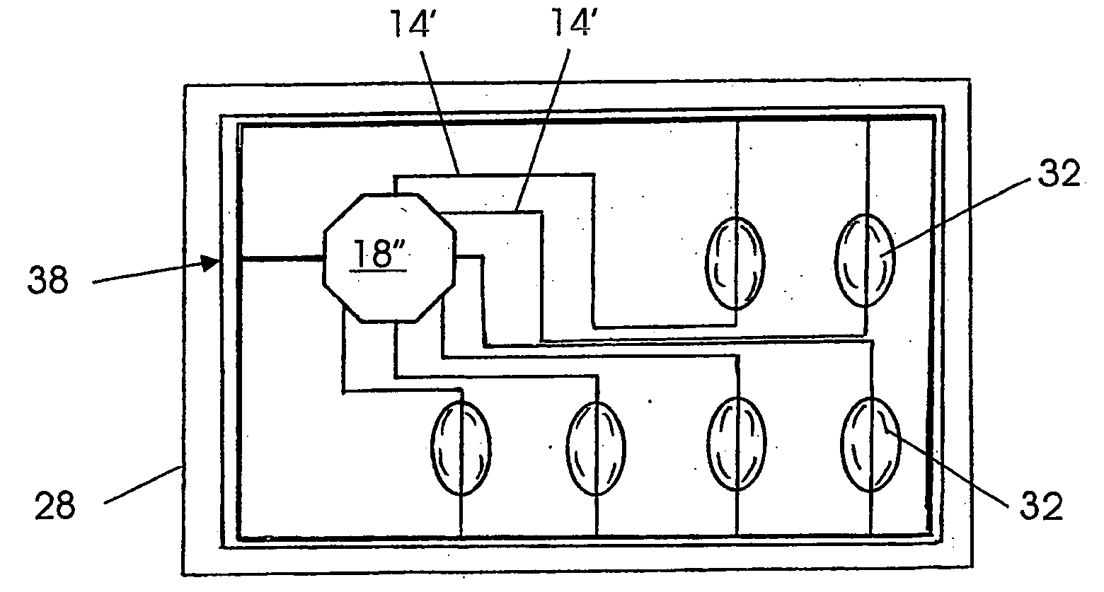 Blister package with electronic content monitoring system