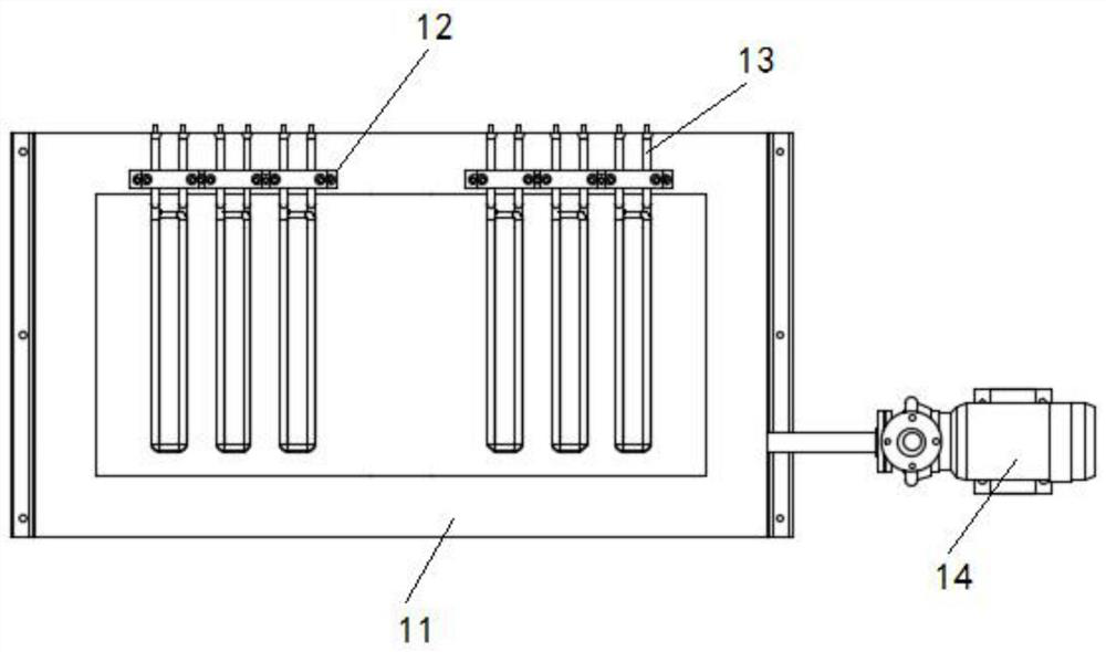 A kind of wastewater treatment process in cyanate resin production