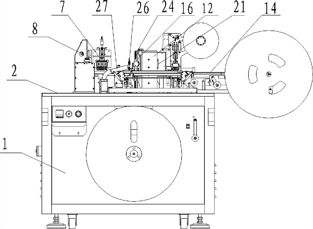 Ceramic package and product encapsulation integrated machine