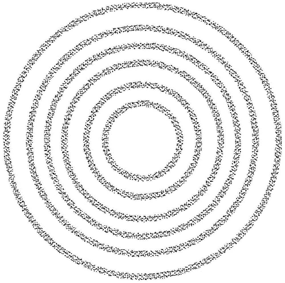 Method for positioning optical center on the basis of concentric circle theory