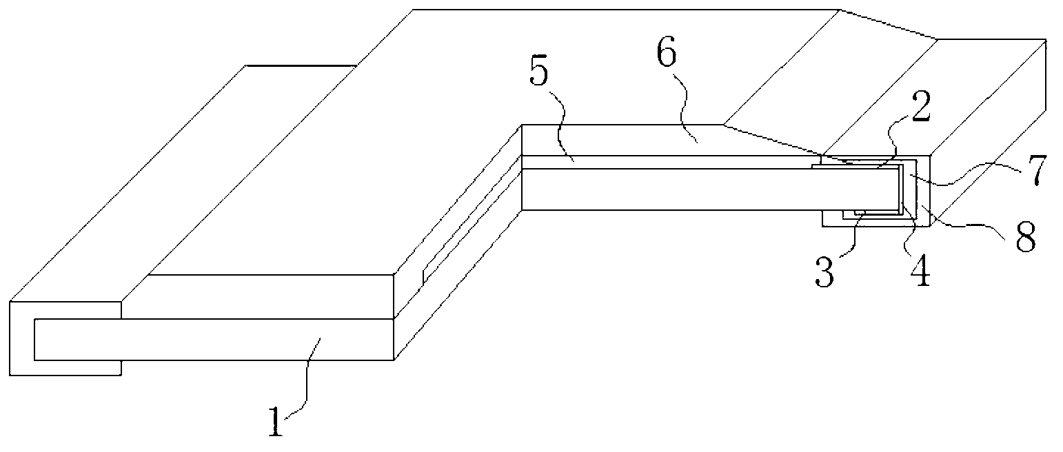 Tantalum nitride sheet-type thin film resistor and manufacturing method thereof