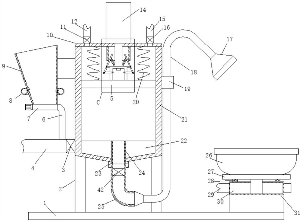 An integrated automatic watering device for pomegranate cultivation