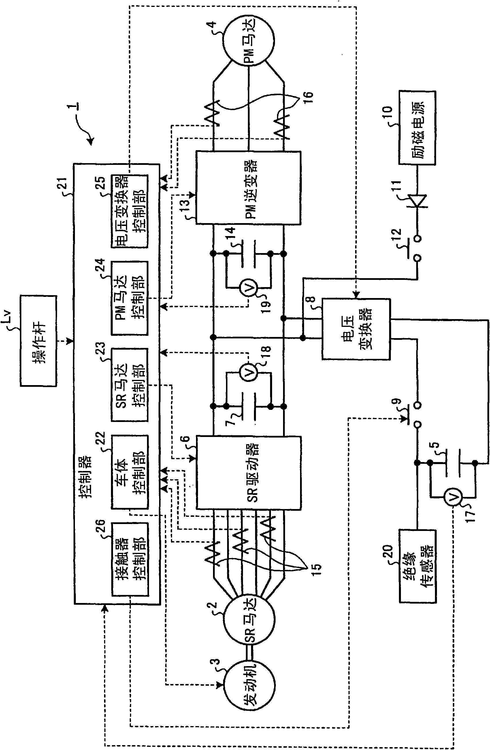 Generator drive device, hybrid vehicle, and generator drive device control method