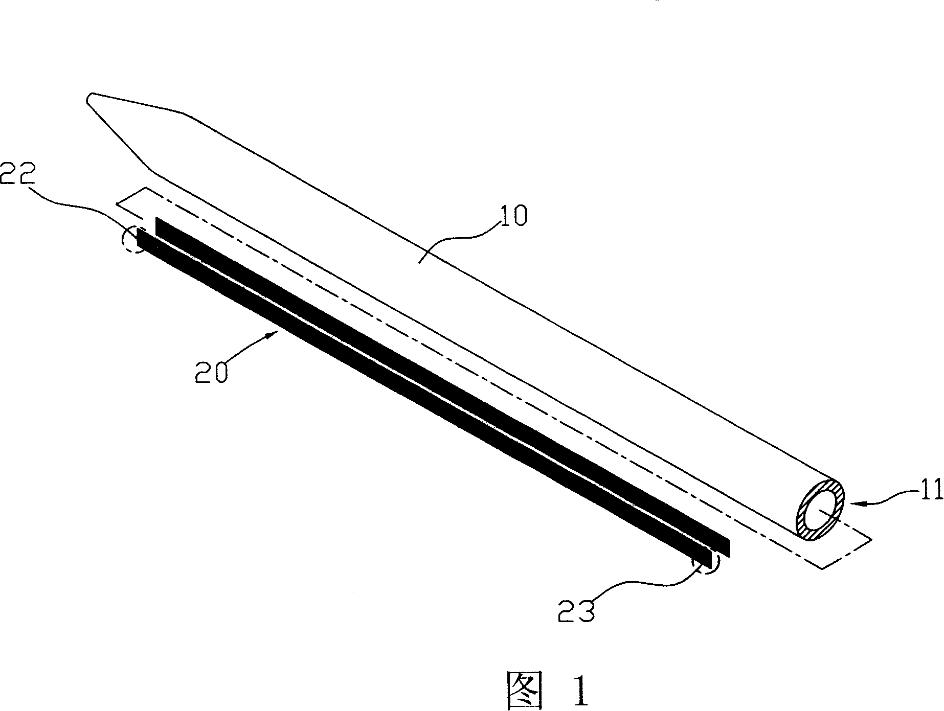 Heat pipe with compound capillary structure and manufacturing method thereof