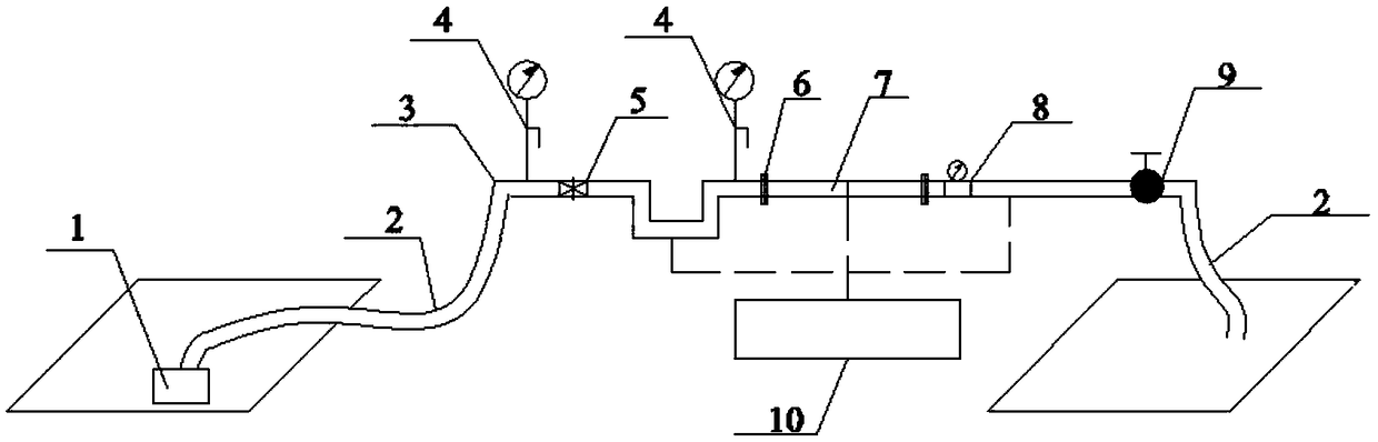 Water supply pipeline security operation monitoring system and method