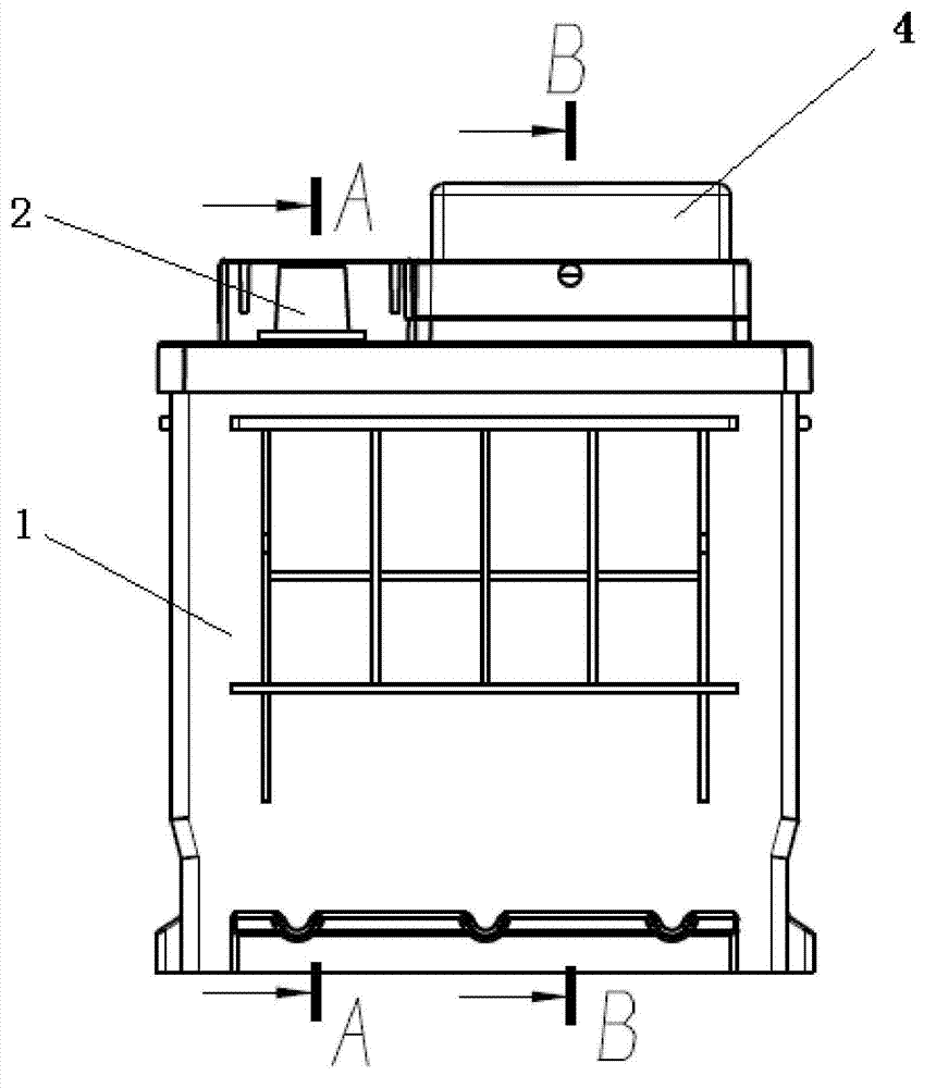 Storage battery with intelligent management function