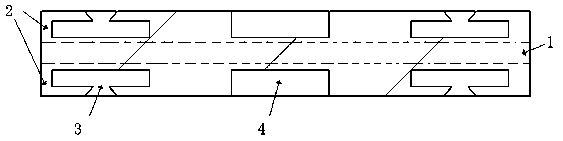 Preparation method of composite bipolar plate for fuel cell and three-dimensional flow field design scheme