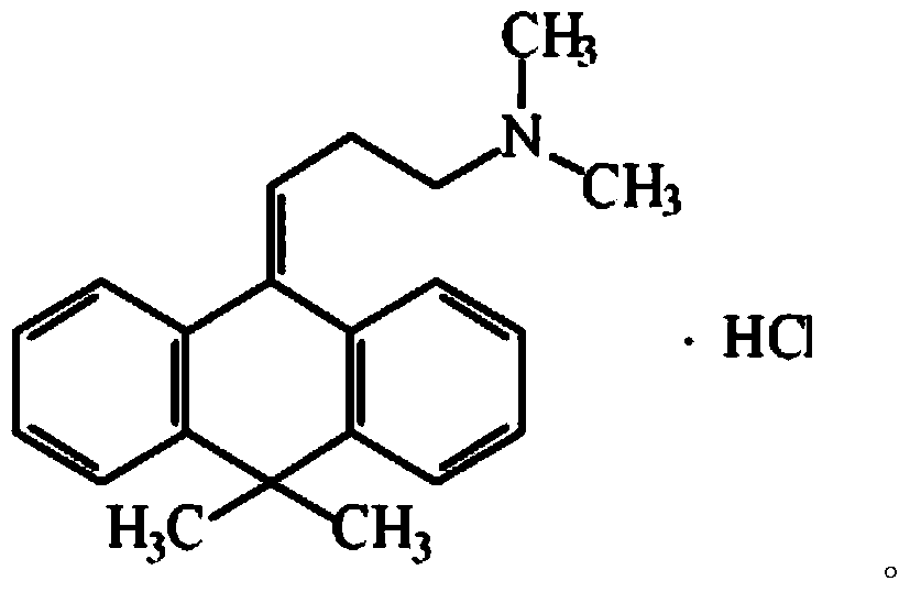 A melitracen hydrochloride compound