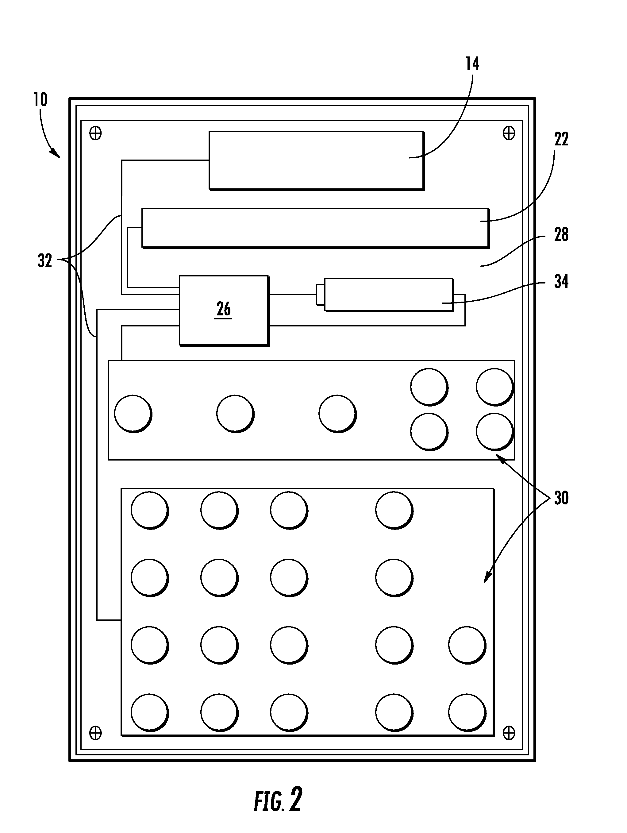 Electronic date calculator