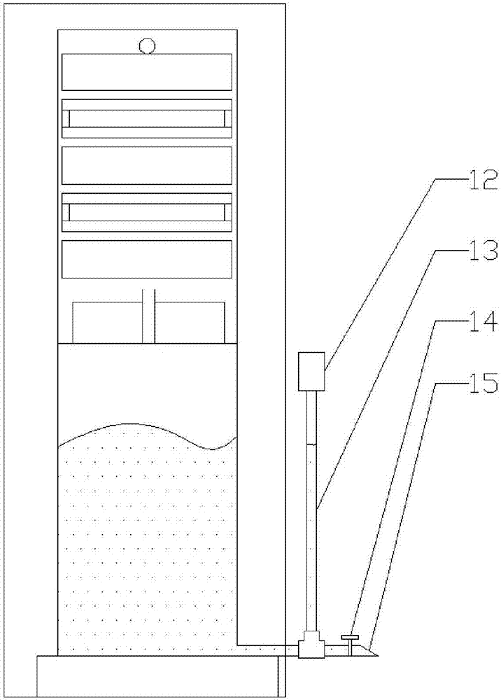 Mineral dust treatment device