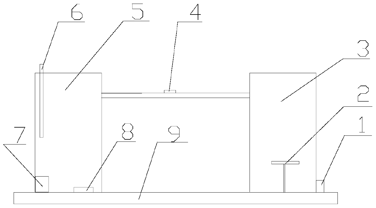 Portable specific gravity instrument based on air pressure measurement and specific gravity measurement method