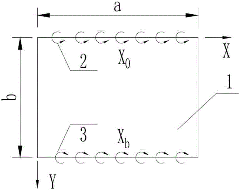 Method for setting longitudinal stiffening rib of high web of elastic rotation constrained boundary steel-concrete composite beam