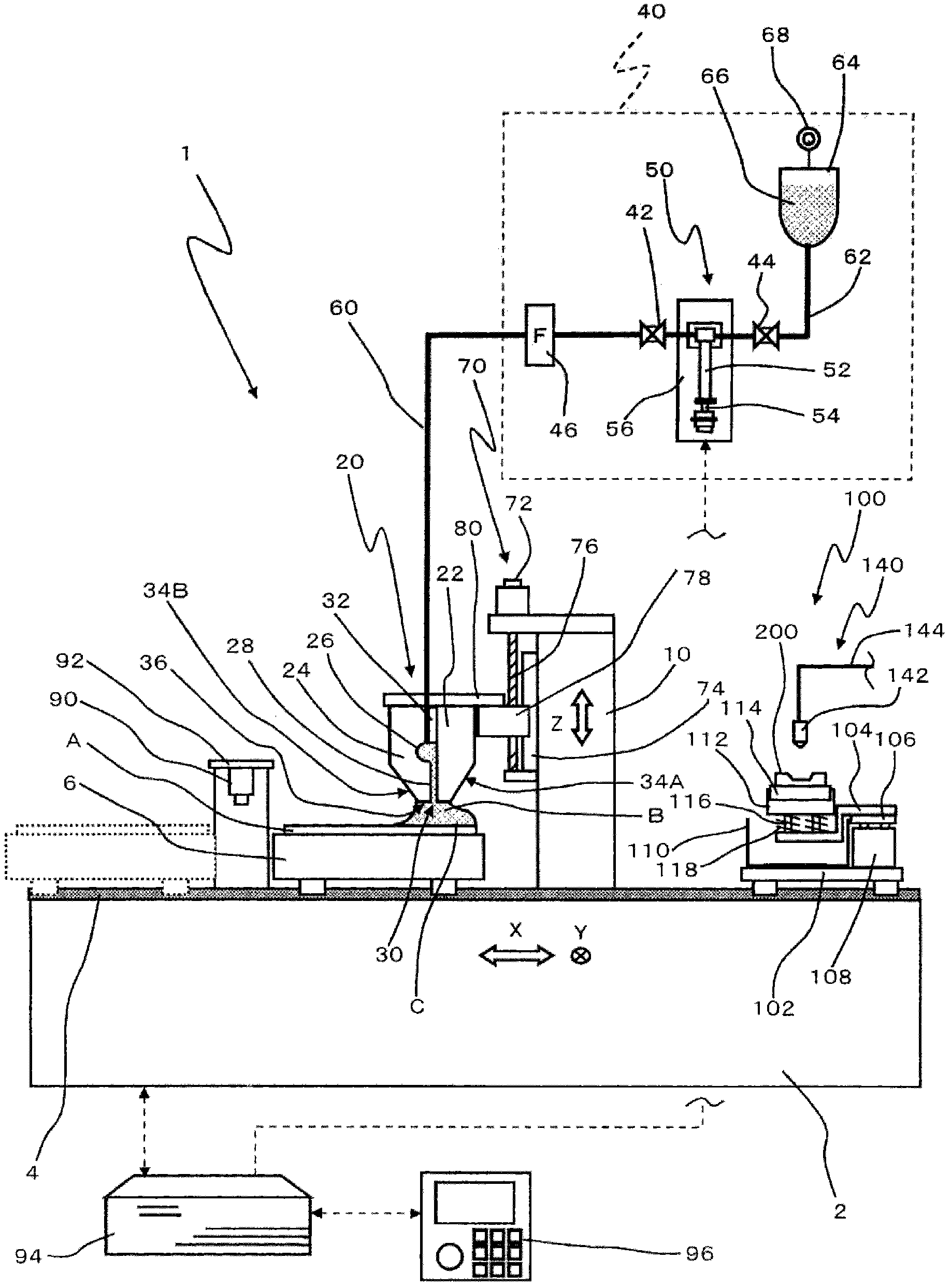 Cleaning component, cleaning method of coater, cleaning device and manufacture method of component for display