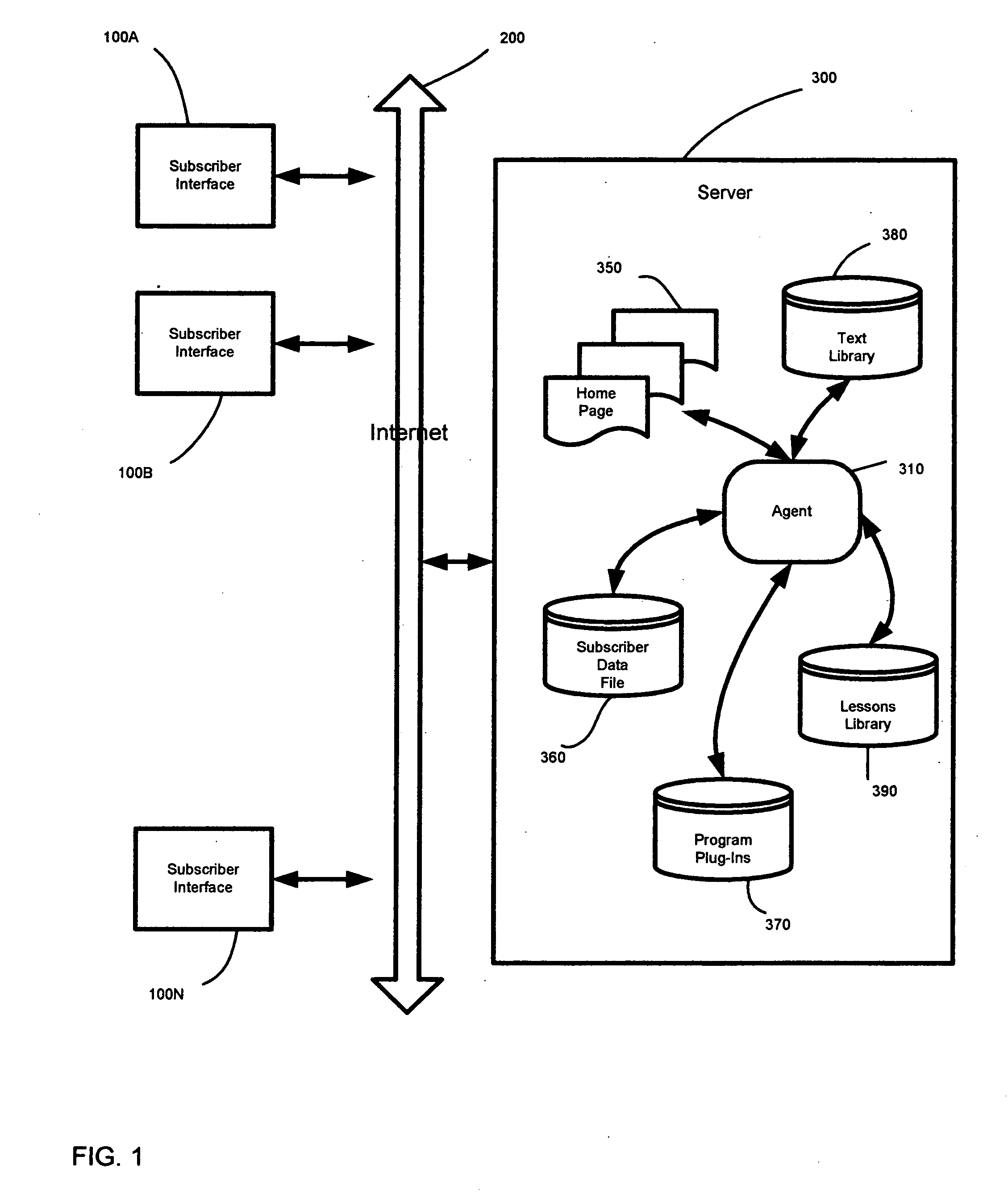 Internet accessed text-to-speech reading assistant