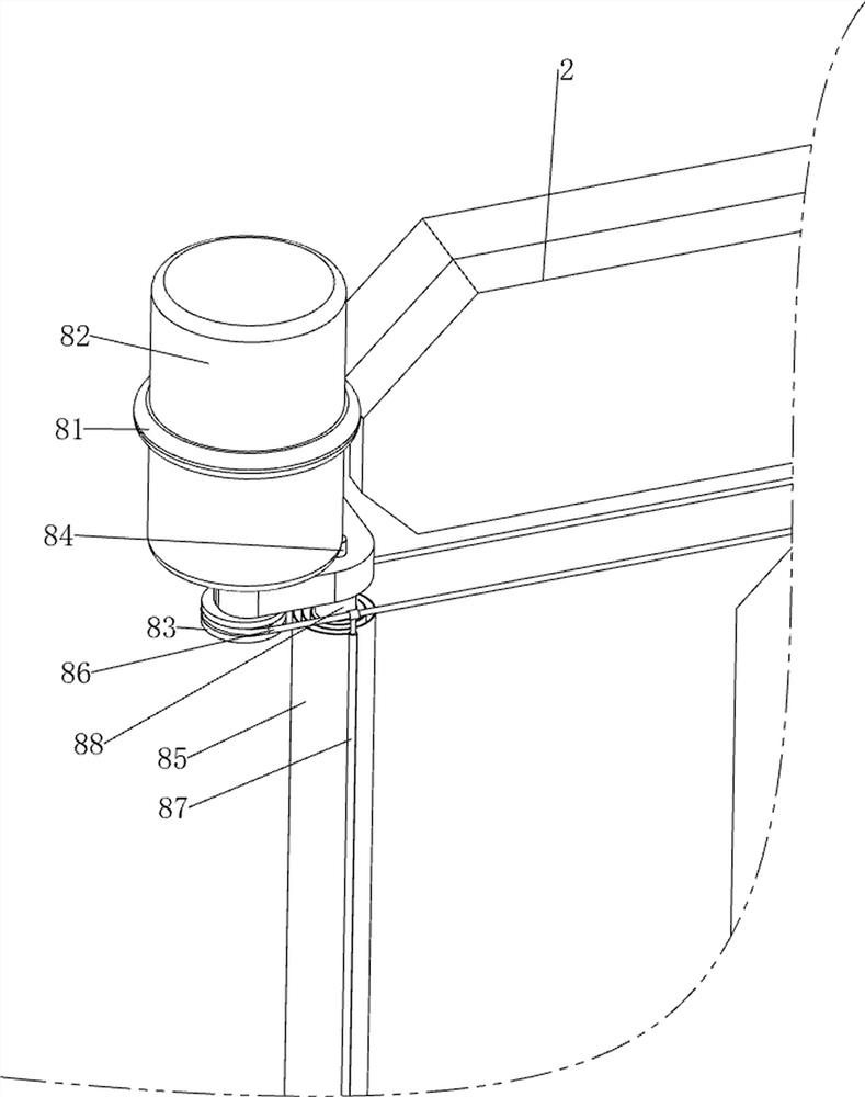 X-ray film showing stand for hepatobiliary surgery department