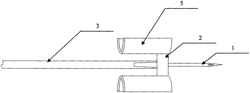 Special transfusion needle