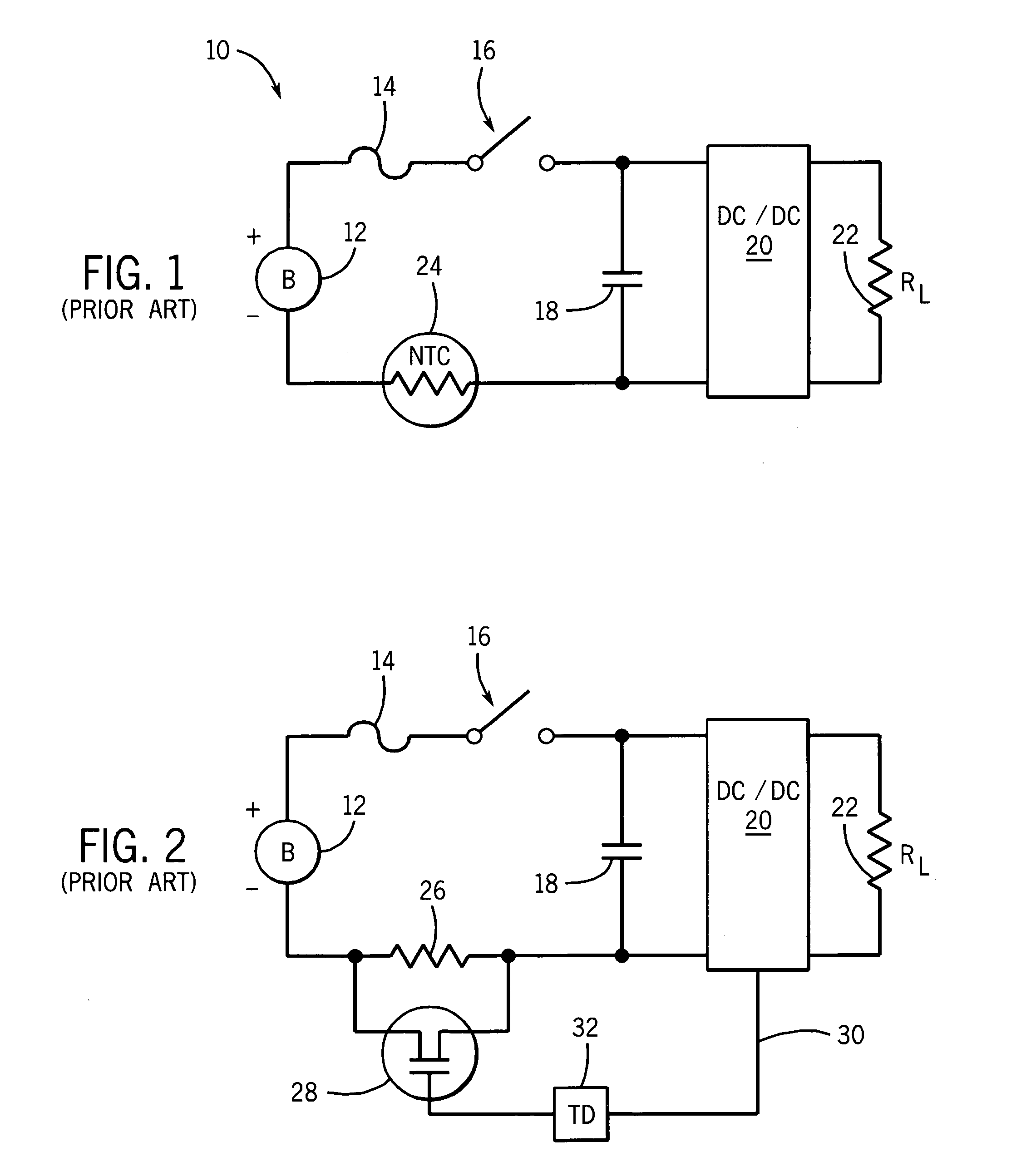 Controlled inrush current limiter