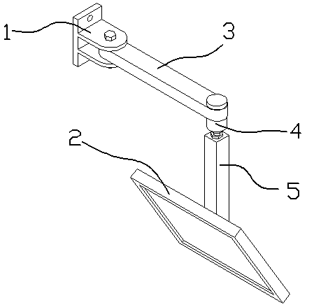 Display screen bracket