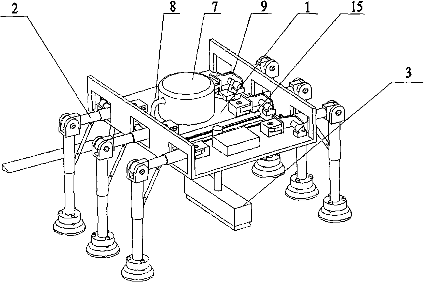 Multi-joint creeping high-altitude cleaning robot