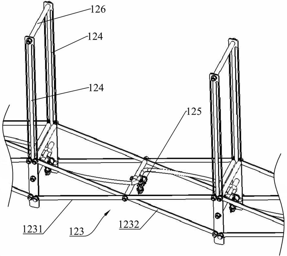 Retractable and portable spraying device, spraying vehicle and self-adaptive field spraying method