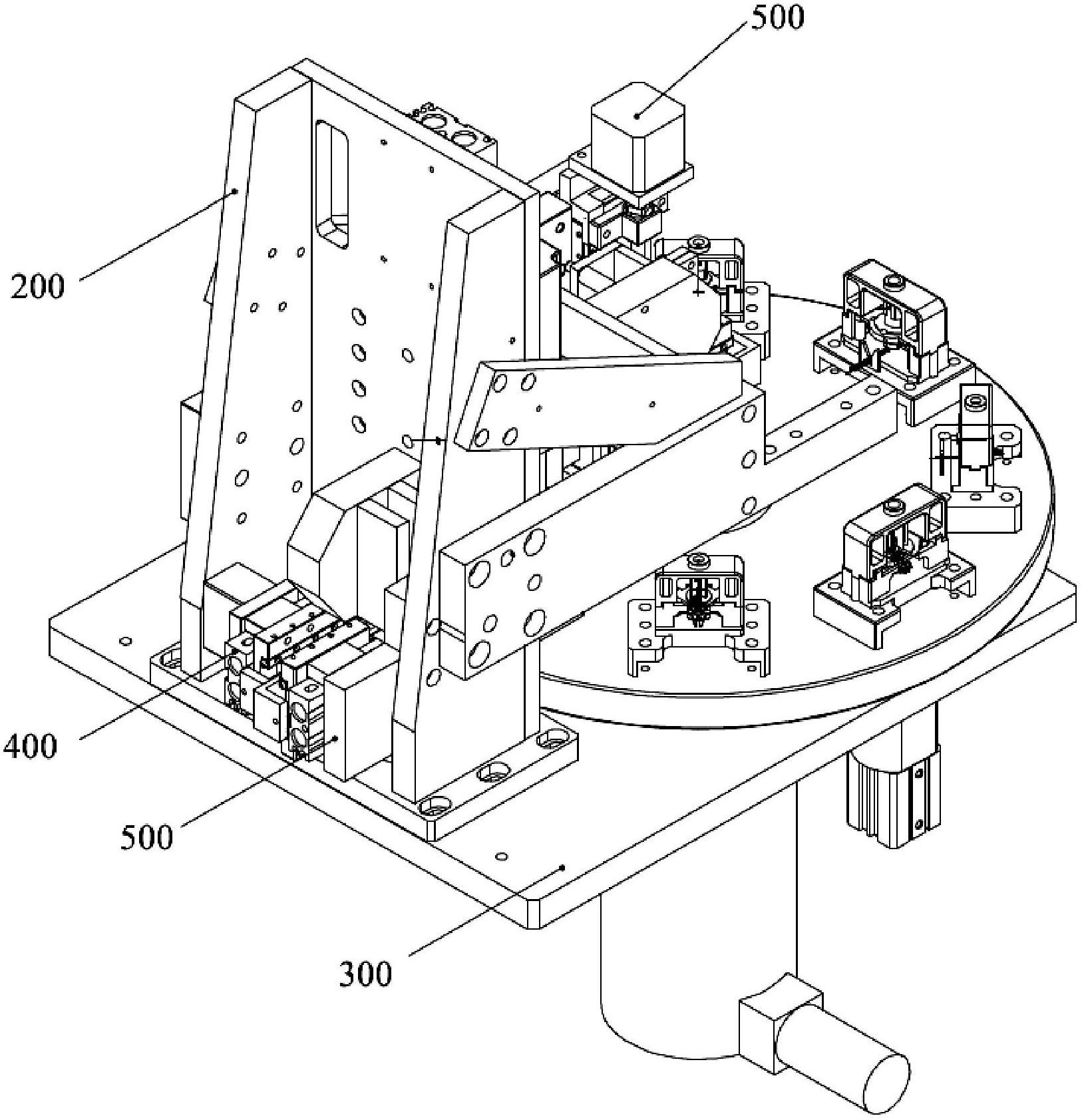 Automatic accurate adjustment system for instrument movement clearance