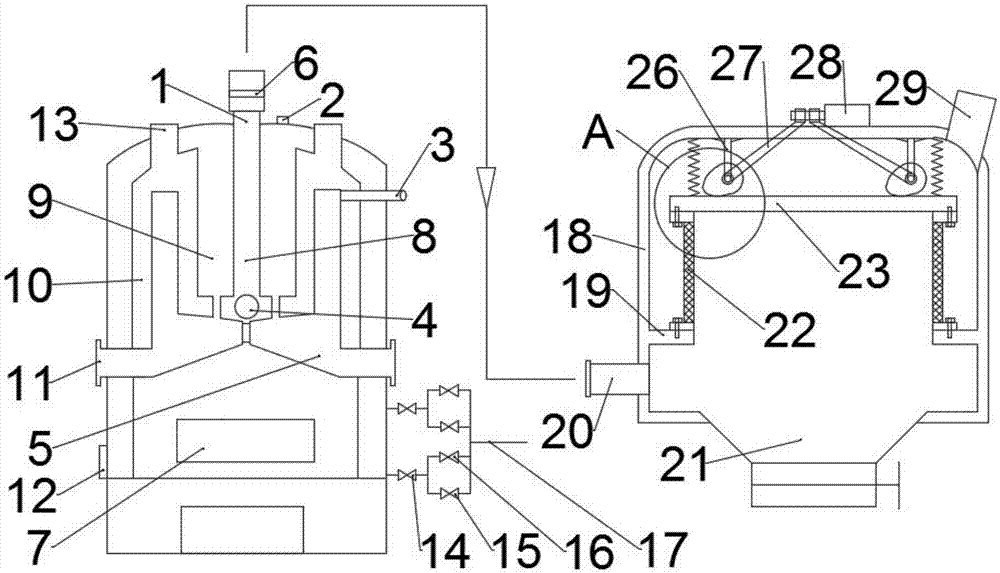 Energy-saving and environment-friendly coal-fired hot water boiler