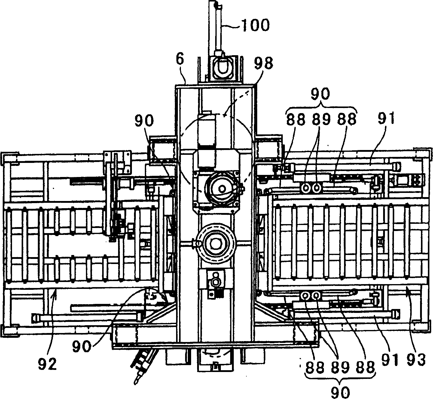 Tyre evenness tester