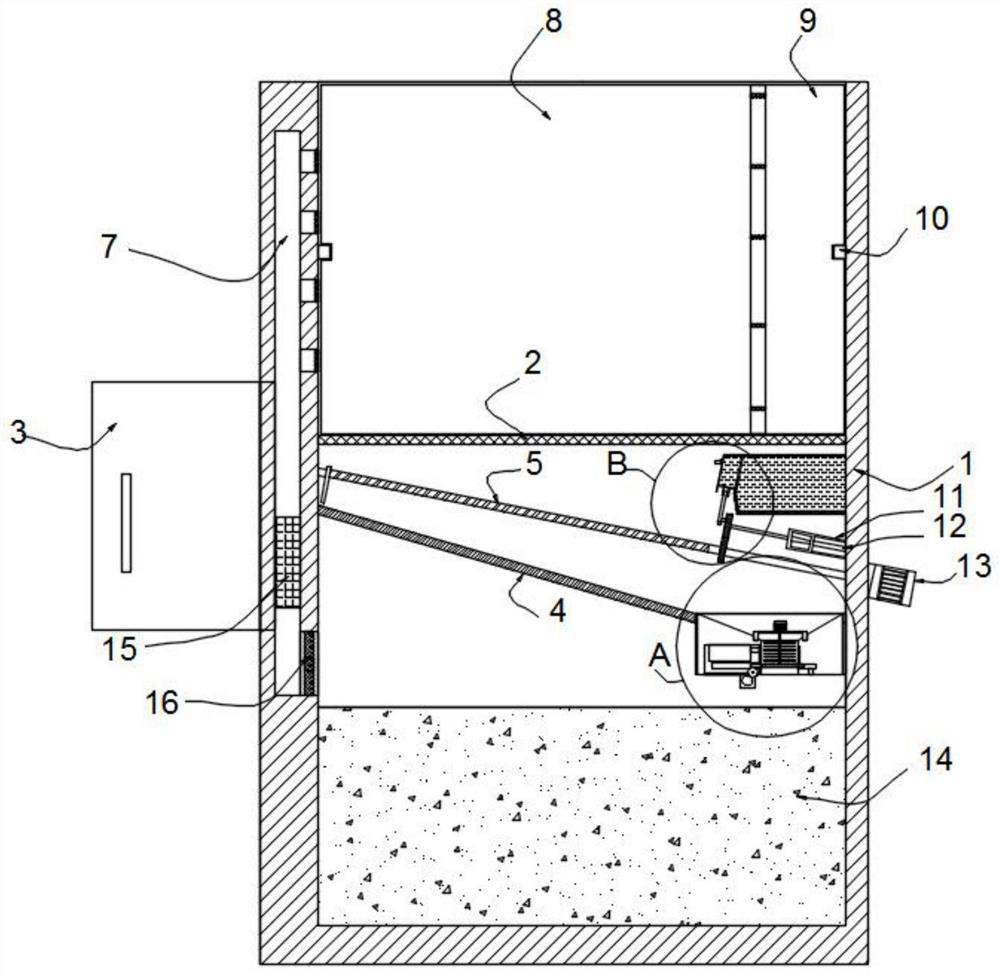 Combined poultry brooding box for family farm