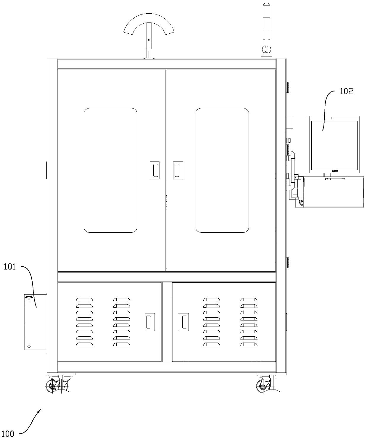 Laser cleaning equipment