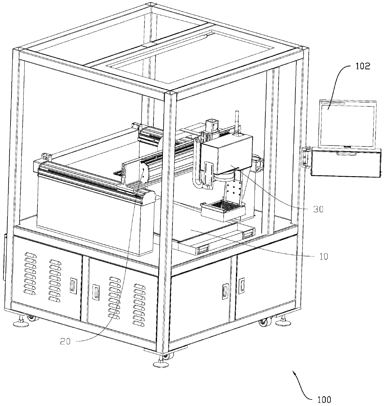 Laser cleaning equipment