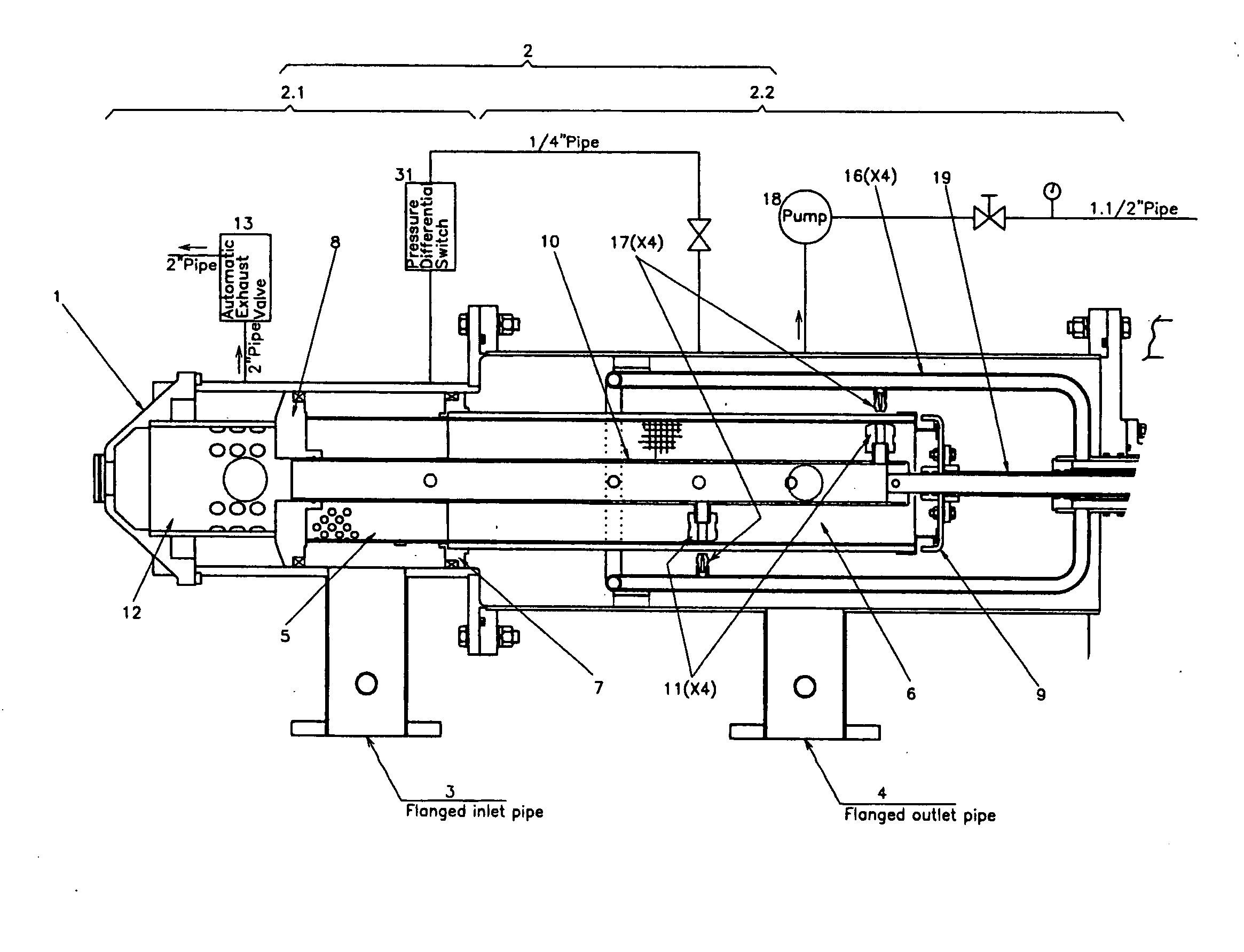 Self-cleaning mechanical filter