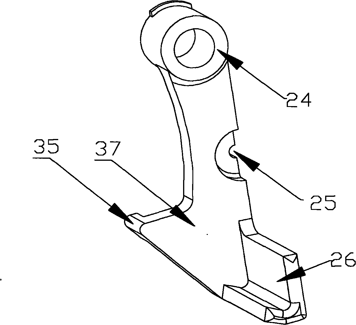 Safety belt retractor with external children protection latch mechanism