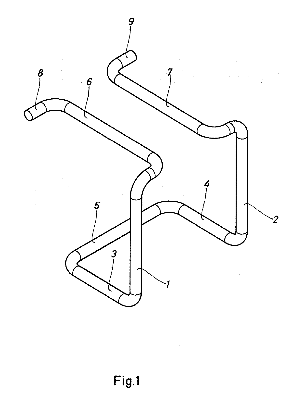 Device for dismountably connecting two intersecting formwork beams