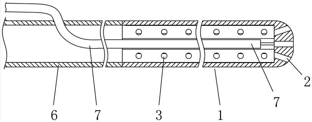 Abdominal drainage tube