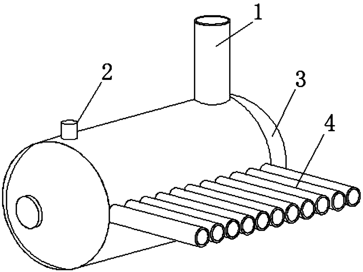 Dust collector compressed air leakage alarming method